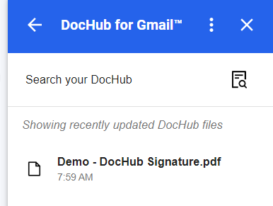 DocHub-for-gmail