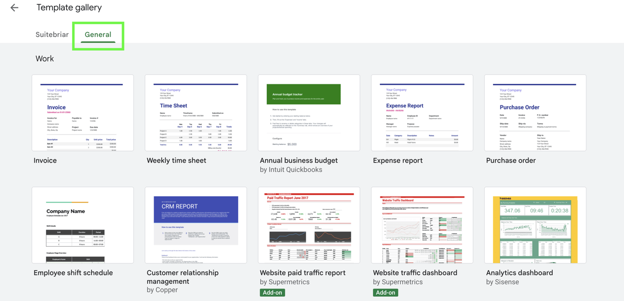 Save time with Google Sheets templates