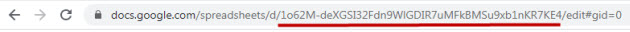 google-spreadsheet-key