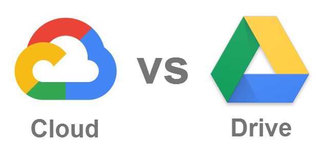 Google Cloud Vs Google Drive